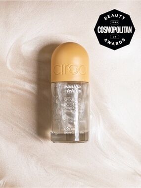 CIROA Vanilla-icious (Amber) SHIMMER BODY OIL 100ML/3.3 oz Beauty Award Winner